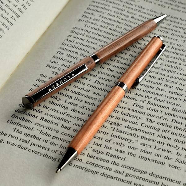 Amazon | 「SLIM BALLPOINT PEN TWIST 1.0mm」回転式木製ボールペン